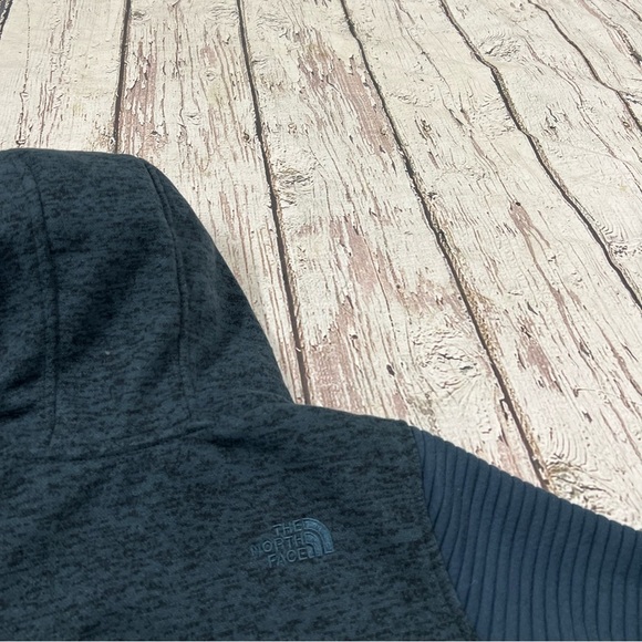 Women's The North Face Fleece Pullover Hooded Zip Up Fleece Jacket - Picture 8 of 10